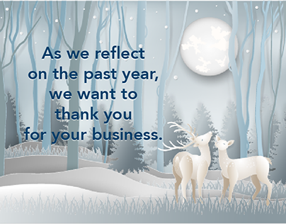 Animated Business Holiday Card