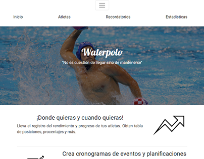 Web Application | Waterpolo