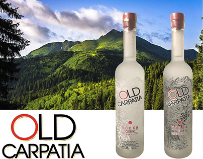 Vodka Old Carpatia by DanCo Decor