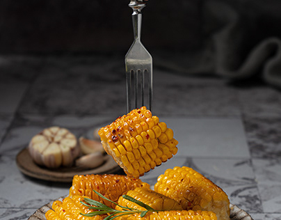 Corn - food photography