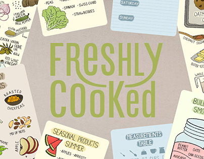 Freshly Cooked - Recipe cards