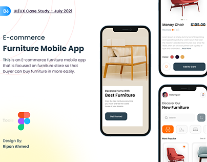 E-commerce Furniture Mobile App