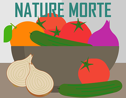 Nature Morte grocery store posters series