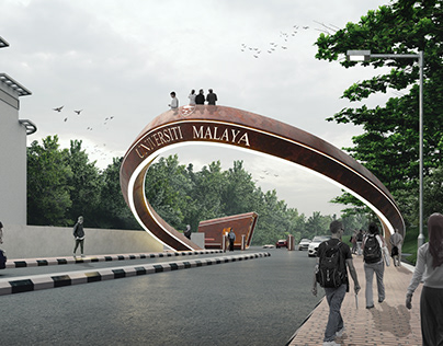 Project thumbnail - Universiti Malaya - Gateway Design Competition