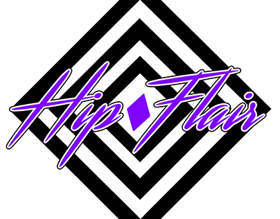 Hip Flair White Logo