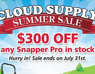 Summer Sale Ad | Cloud Supply