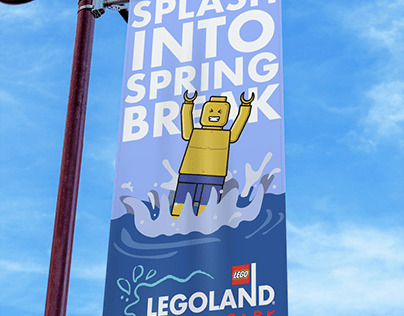 Legoland Water Park Banner