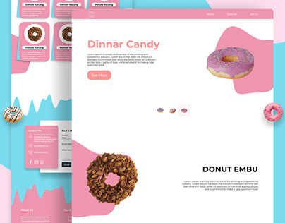 Donut Embu Landing Page