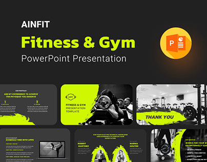 Fitness & Gym Presentation Template