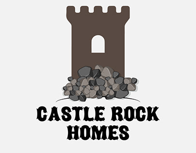 Castle Rock Homes |Logo Design Concept |Contest