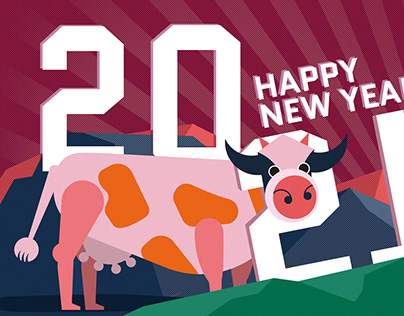 HAPPY NEW YEAR，THE YEAR OF OX 2021