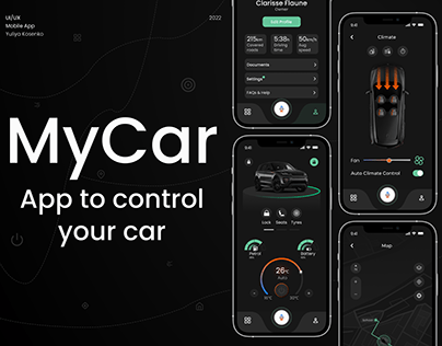MyCar Mobile App Ui/Ux Design