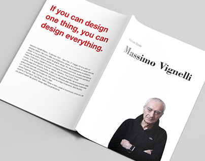 Massimo Vignelli - Tribute