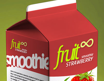 Product packaging - smoothie