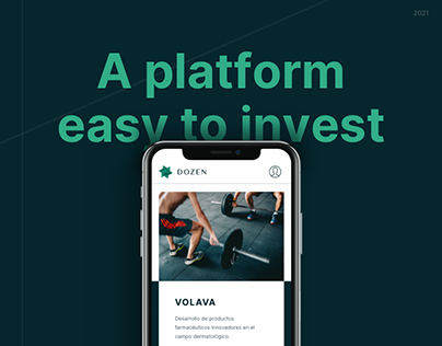 Project thumbnail - Dozen: a platform easy to invest