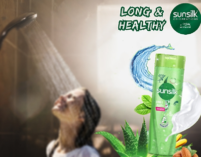 Sunsilk Green Shampoo Poster