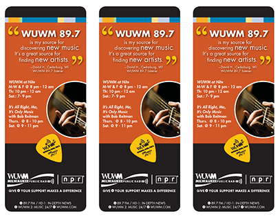 Flyer - WUWM Music Programs