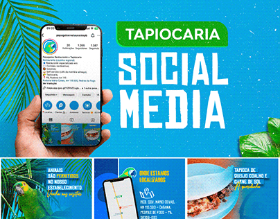 Tapiocaria - Social Media