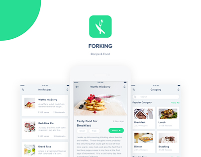 ForKING - Share Recipes App
