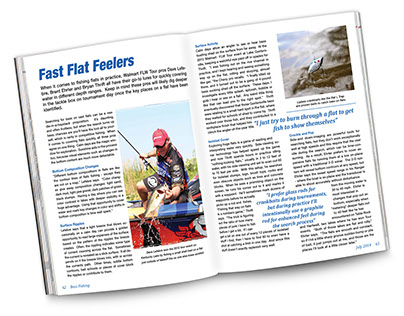 Fishing Flats Magazine 4 page spread