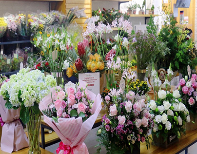 Hoa cuoi trong le cuoi tai shop hoa tuoi Hoa Viet 247
