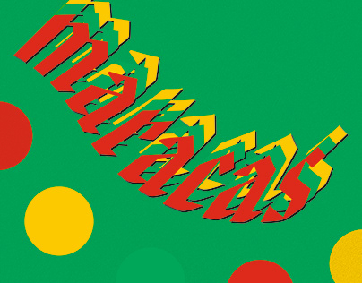 Project thumbnail - poster typographic maracas