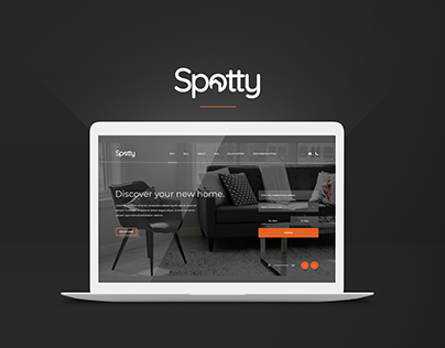 Spotty - custom website