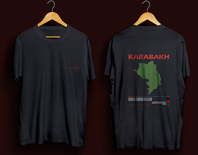 "Karabakh is Azerbaijan" T-shirt Design