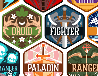 Roleplaying Game Class Icons