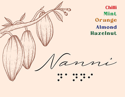"Nanni" chocolate packaging