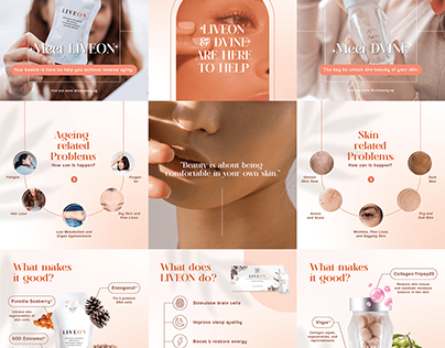 Anti-ageing & Skincare Product | Instagram Post Design
