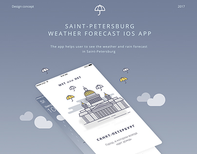 Saint-Petersburg Weather App IOS