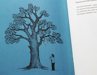 "Überzeugende Fragen" - Illustration Bertolt Brecht