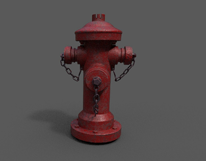 3D Fire Hydrant
