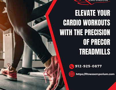 Elevate Cardio Worklouts With Precor Treadmills