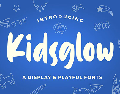 Free Kidsglow Playful Font