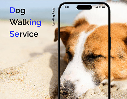 Landing page| Dog Walking Service