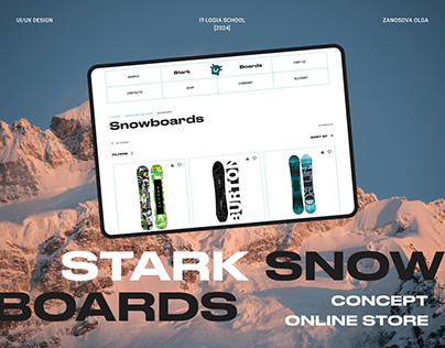 STARK SNOWBOARDS | ONLINE-STORE (Concept)