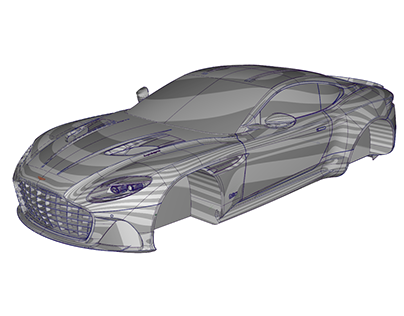 Aston Martin DBS Superleggera Alias Modeling