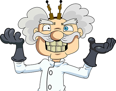 Mad Scientist Character Design