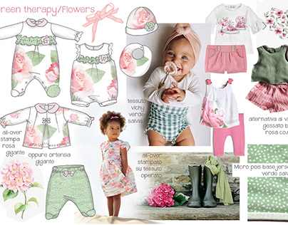 Fabric Design for Girls pajamas :: Behance