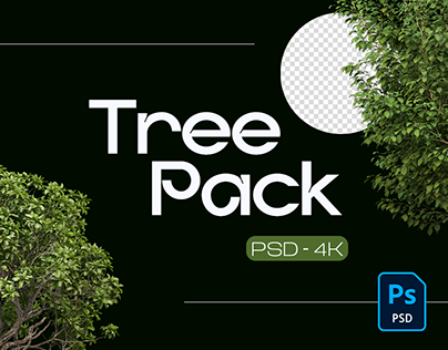 Tree Pack - PSD 4K