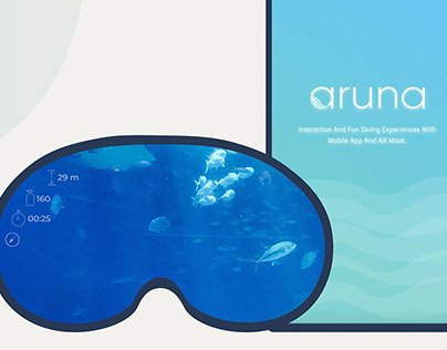 ARUNA: AR Mask And App Design For Scuba Diving