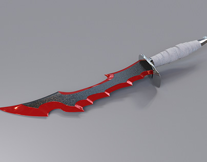 3D Dragoon themed Knife