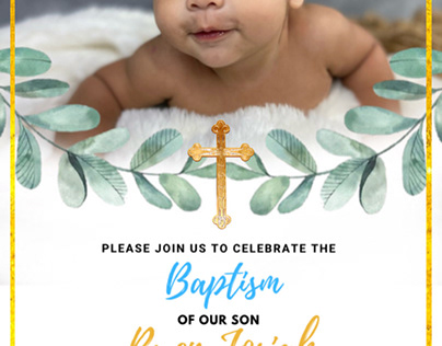 Baptism Invitation