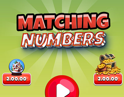 Matching Number Game UI