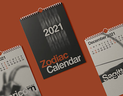 2021 Swiss Style Zodiac Calendar
