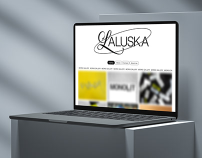 Laluska - Portfolio webdesign
