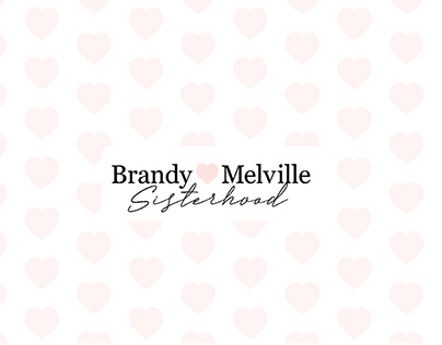 Brandy Melville Sisterhood