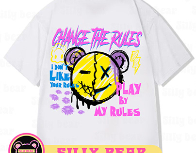 T shirt design - Change the rules play by my rules